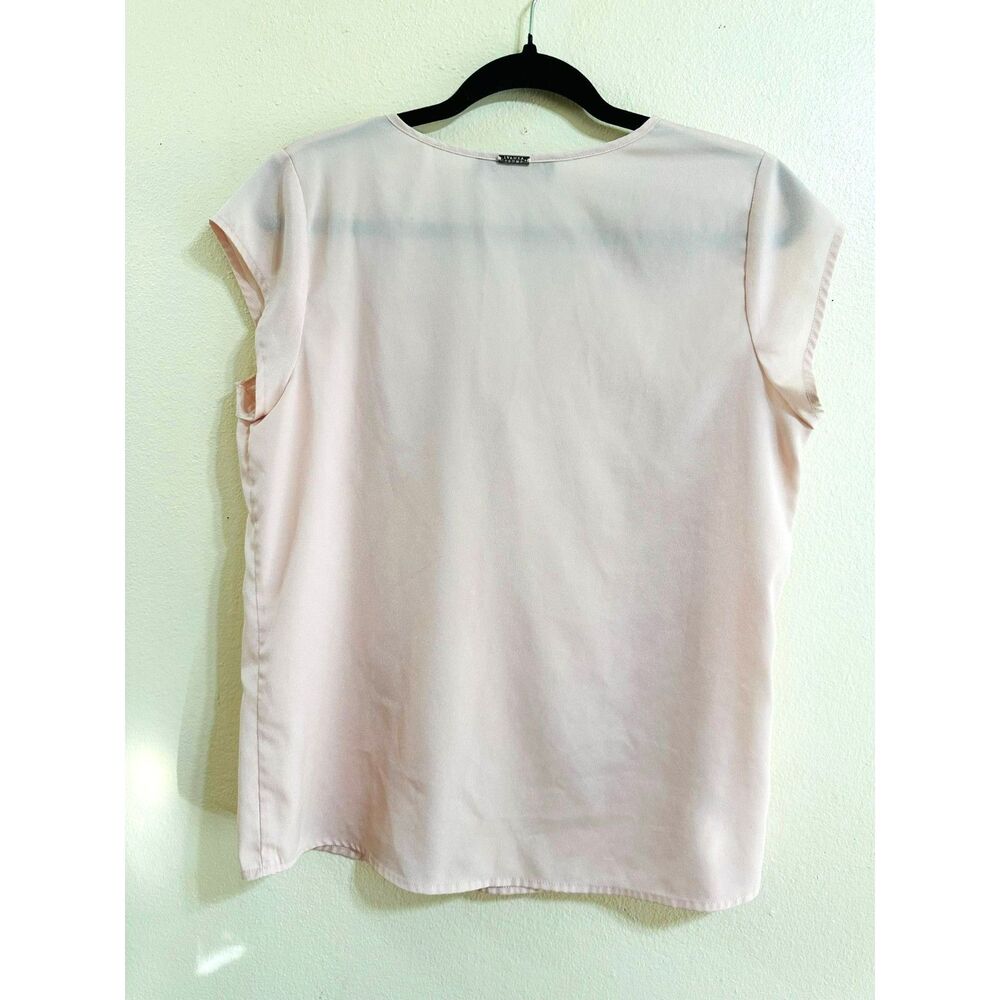 Ivanka Trump Women's V-Neck Camisole Top Cap Sleeves Size S Blush Pink - Picture 3 of 3